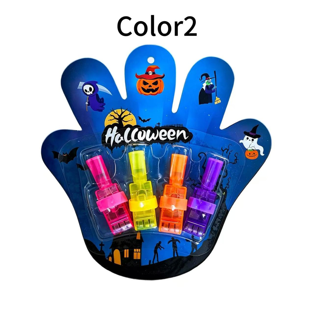 🔥🔥Last Day Buy 1 Get 1🔥👻🦇Halloween Finger Projector Lights🕷️🕸️