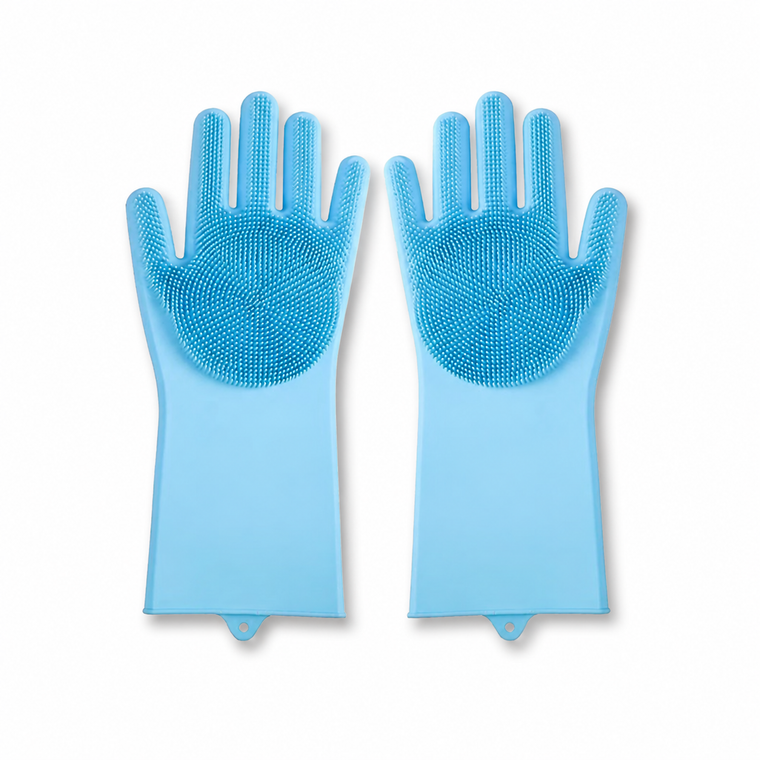 Pet Cleaning Massage Glove Set