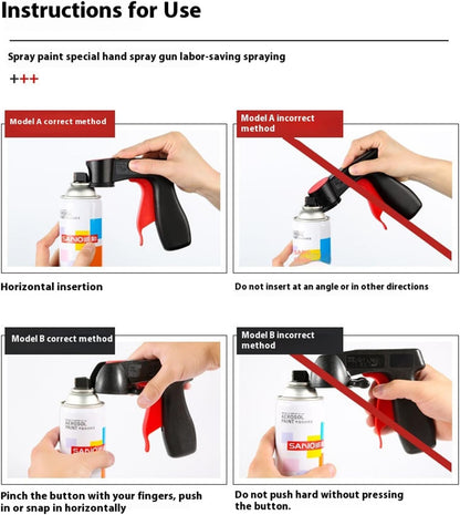 🎨 Spray Can Trigger Handle, Turn Any Can into a Pro Sprayer! 🚀