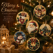 🎄 Christmas DIY Diamond Painting Ornament Kit – 6 Sparkling Tree Decorations | LIMITED-TIME 50% OFF 🎁
