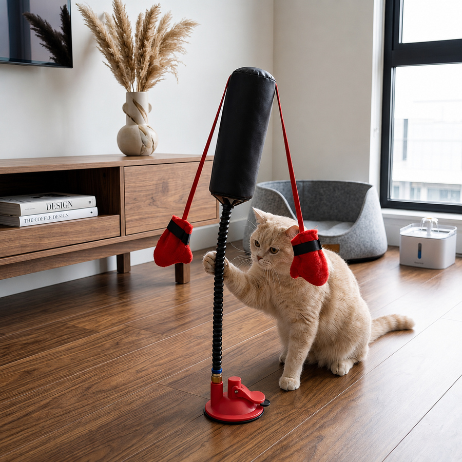 Pet product in use