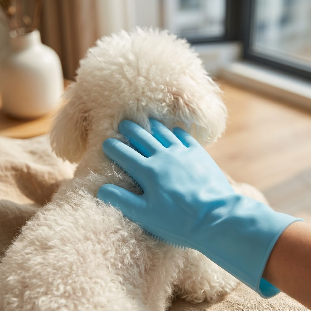 Pet Cleaning Massage Glove Set