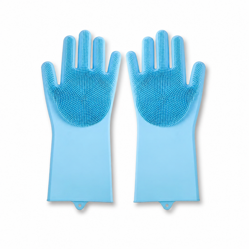 Pet Cleaning Massage Glove Set