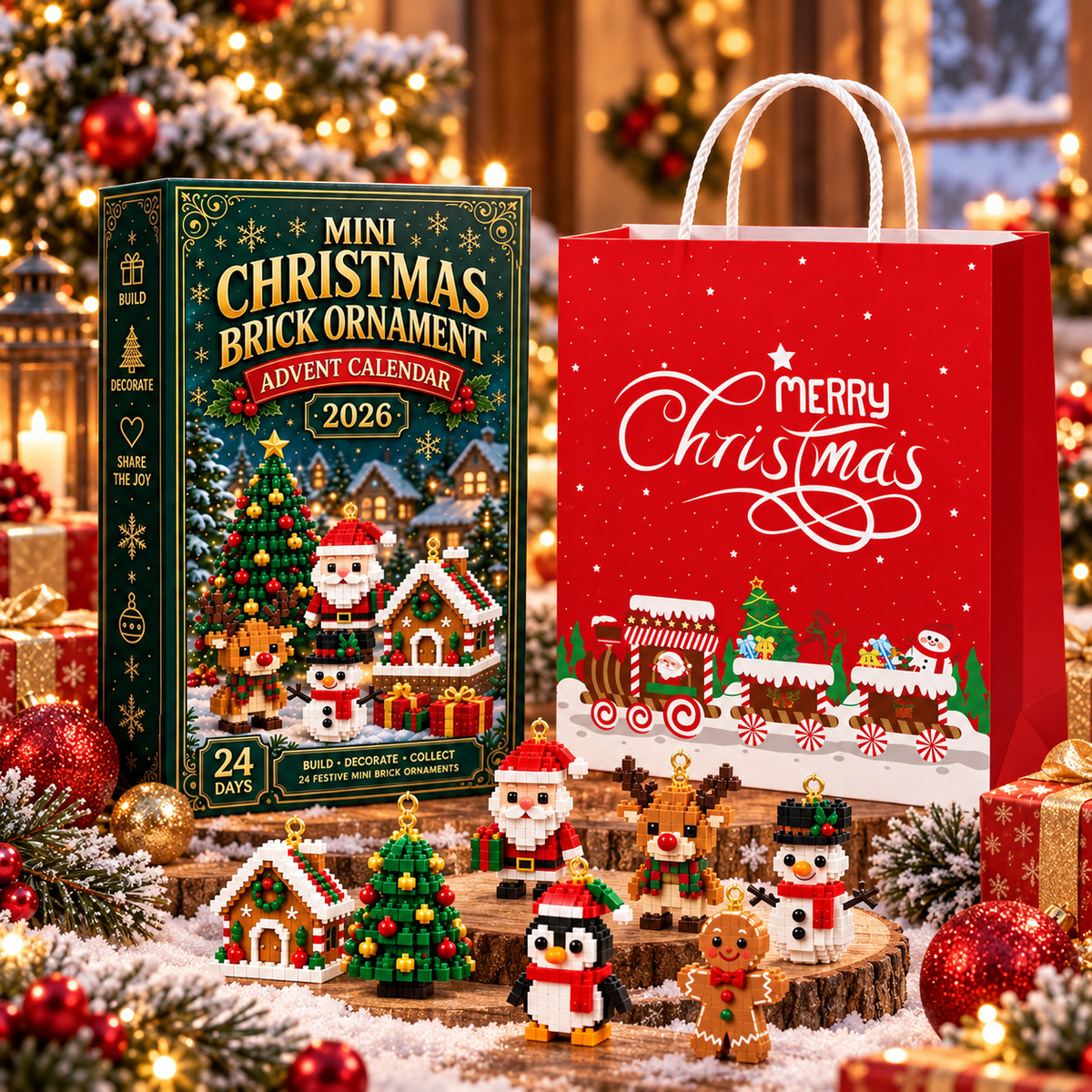 Make It Gift-Ready 🎁 Premium Kraft Paper Christmas Gift Bag