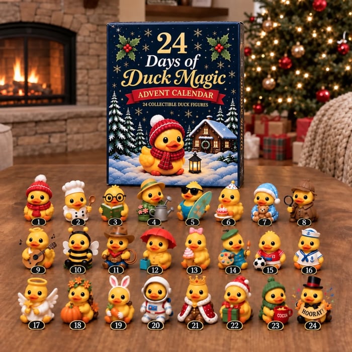 🦆HOT SALE 49% OFF✨Duck Magic Christmas Gifts - Duck Magic Advent Calendar🎁