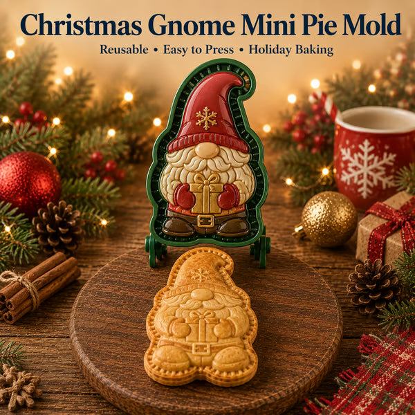 ⏳ Last Day50% OFF – 🎄 16-Design Christmas Mini Pie Mold CollectionTree & Holiday Pies 🥧✨