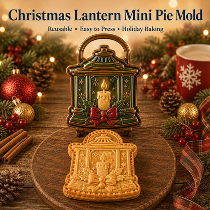 ⏳ Last Day50% OFF – 🎄 16-Design Christmas Mini Pie Mold CollectionTree & Holiday Pies 🥧✨