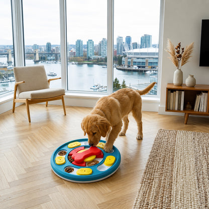 Interactive Dog Puzzle Feeder